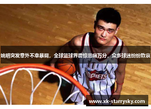 姚明突发意外不幸暴毙，全球篮球界震惊悲痛万分，众多球迷纷纷致哀